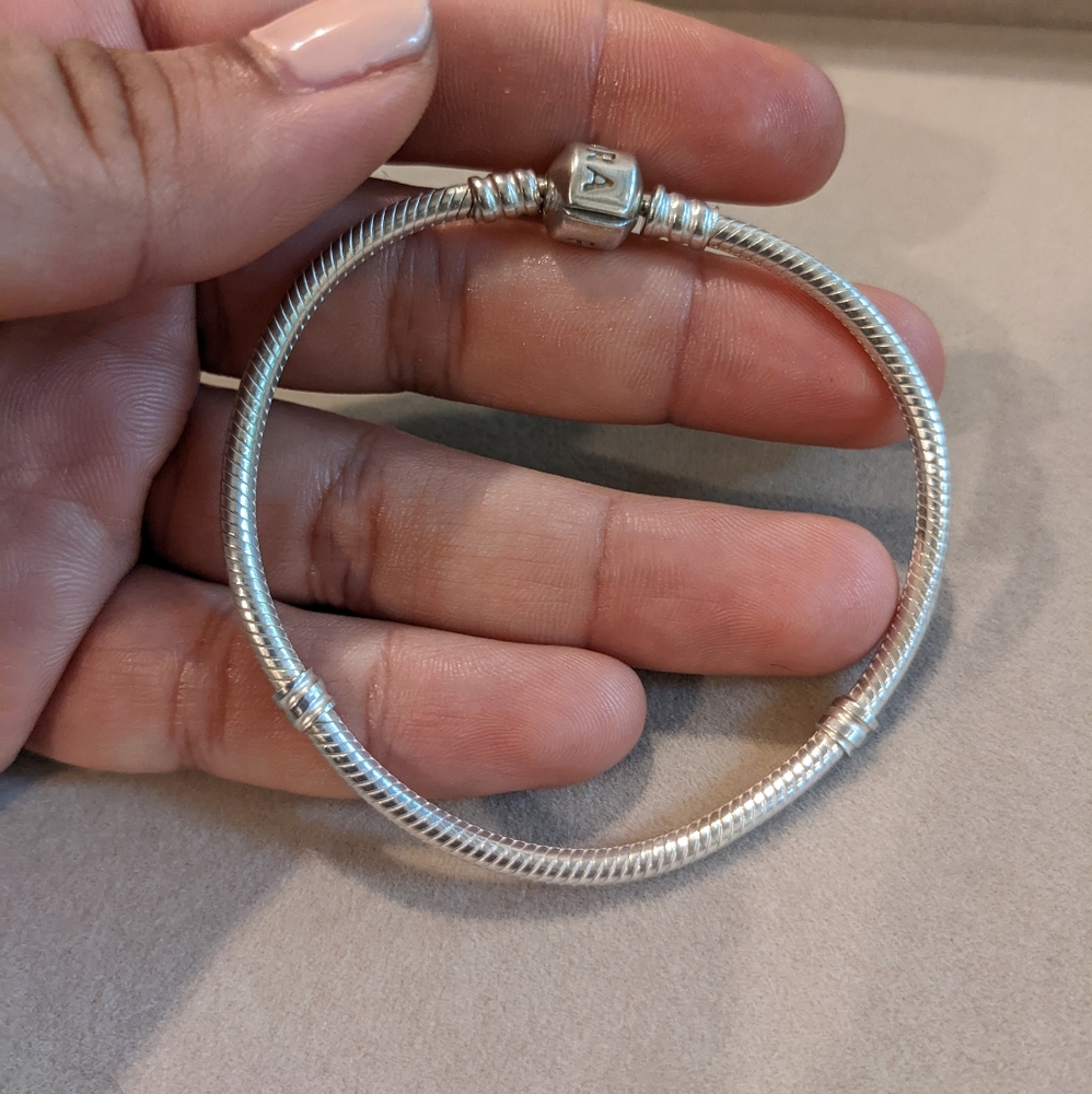 PANDORA Silver snake bracelet